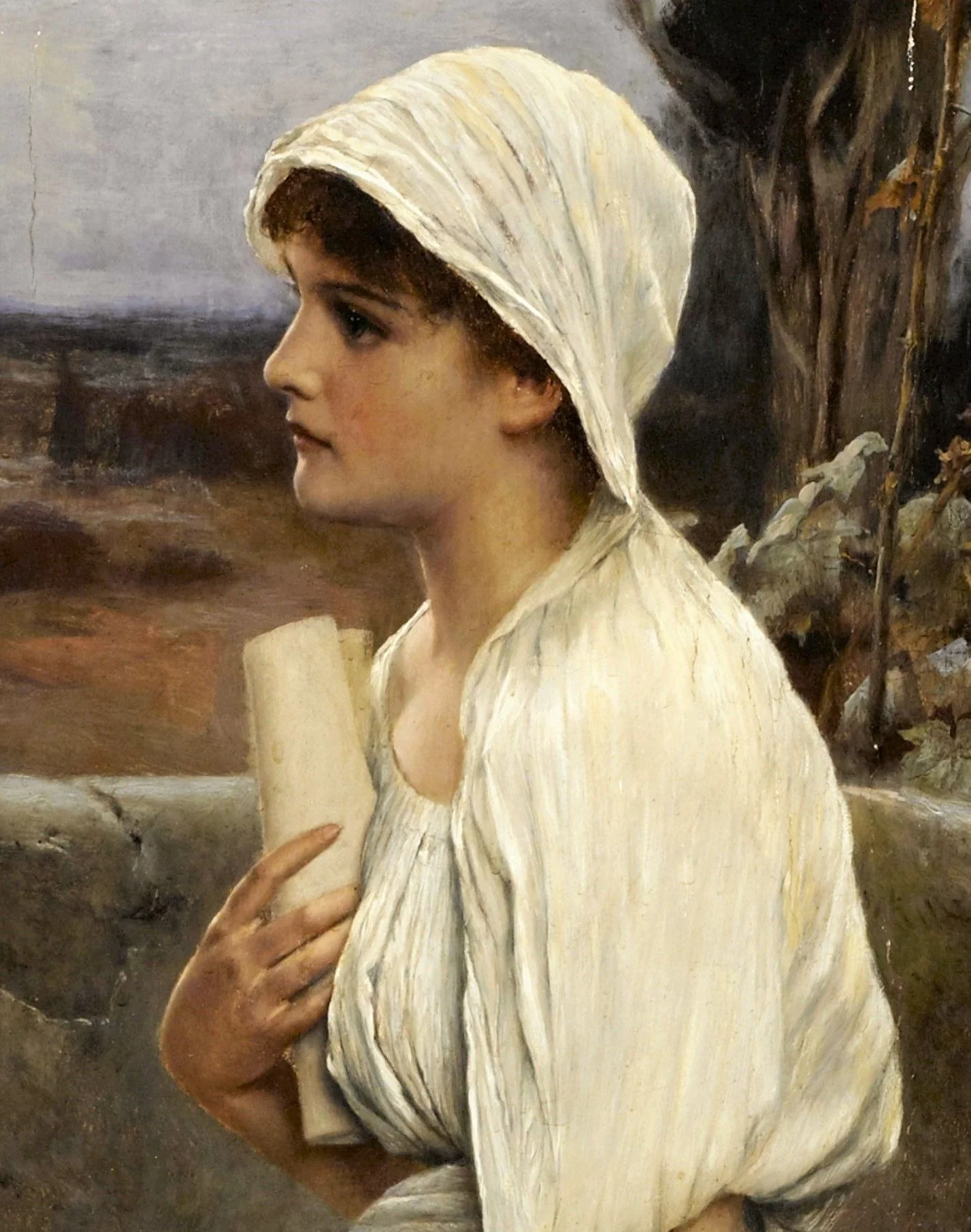 Hypatia by Charles William Mitchell, 1885